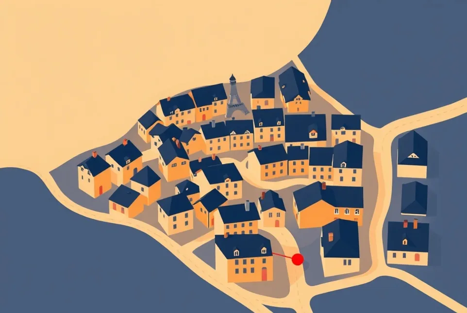 Carte du secteur d'intervention autour de Saint-Ouen-sur-Seine (93400)
